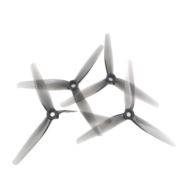 Eliche HQPROP 5.1X2.5X3 Grigie 5125 a 3 Pale in PC con Albero M5 per Droni RC FPV da Corsa e Freestyle da 5 Pollici, Parti di Ricambio